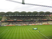 beroemd voetbalstadion in Oostenrijk